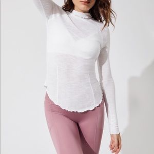Free People Waffle Knit Turtleneck